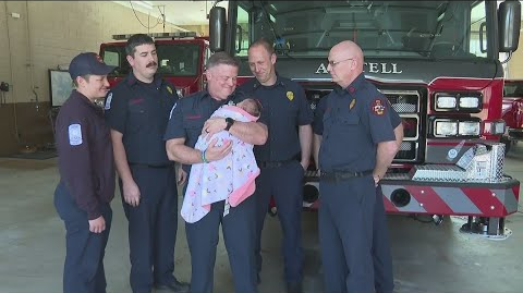 GA Firefighter Helps Deliver Granddaughter in Fire Station | Firehouse