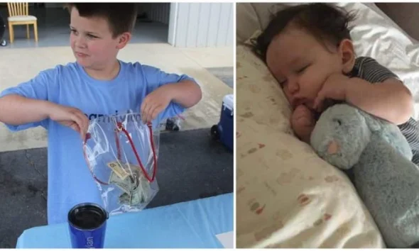 9χρονος μάζεψε πάνω από 5.000€ πουλώντας σπιτική λεμονάδα ώστε να καλύψει τα ιατρικά έξοδα για τον βαριά άρρωστο αδερφό του