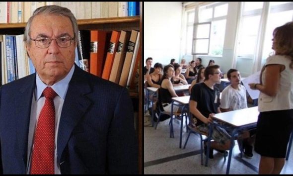 Γιώργος Μπαμπινιώτης: «Το ελληνικό σχολείο είναι εντελώς άχρηστο. Τα παιδιά δεν θυμούνται τίποτα»