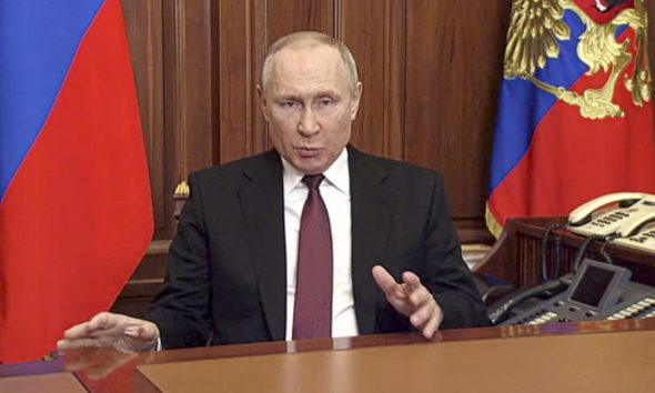Ρωσία: Διάγγελμα Πούτιν – «Οι υπεύθυνοι θα τιμωρηθούν, αυτό είναι πισώπλατο μαχαίρωμα»
