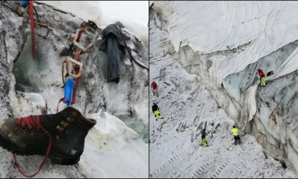 Εντοπίστηκε περιπατητής μετά από 37 χρόνια κάτω από παγετώνα