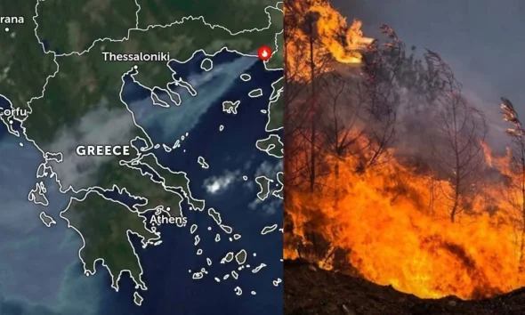 «Τελειώνει» η Ελλάδα μας: Τραγωδία, φωτιές παντού, οι καπνοί από τα πύρινα μέτωπα κάλυψαν τον ουρανό της χώρας μας