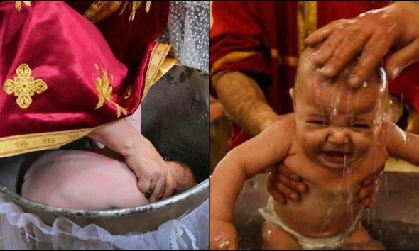 Ανεπίτρεπτο στην Κηφισιά: Παπάς βούτηξε το κεφάλι μωρού στην κολυμπήθρα χωρίς την άδεια των γονιών – Τον κατήγγειλαν στη Μητρόπολη