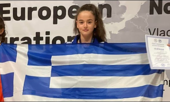Υποκλίθηκαν όλοι στην 13χρονη Αναστασία: Πρωταθλήτρια Ευρώπης στο Παγκράτιο μέσα στη Λιθουανία