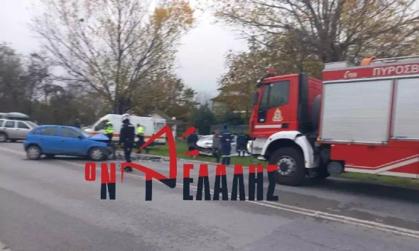 Δυο νεκροί και 2 τραυματίες σε τροχαίο δυστύχημα στην παλαιά εθνική οδό Θεσσαλονίκης – Κατερίνης – Συγκρούστηκαν μετωπικά