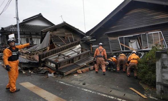Κατεστραμμένη η Ουατζίμα μετά τον σεισμό στην Ιαπωνία: Στους 92 οι νεκροί, 242 αγνοούμενοι