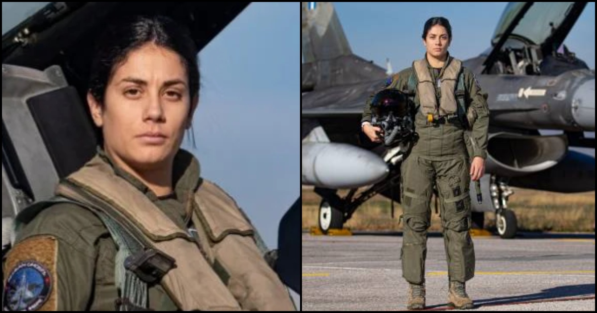 Χρυσάνθη Νικολοπούλου: Η πρώτη γυναίκα πιλότος F-16 που κάνει αερομαχiες στο Αιγαίο
