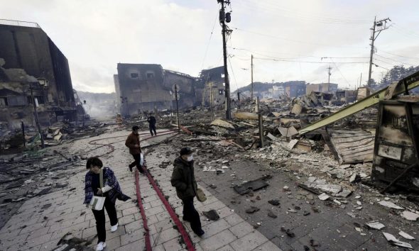 Τραγωδία στην Ιαπωνία: Τουλάχιστον 55 άνθρωποι σκοτώθηκαν από τον ισχυρό σεισμό των 7,6 Ρίχτερ