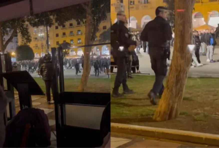 Θεσσαλονίκη: 21 συλλήψεις για την επίθεση σε 2 τρανσέξουαλ στην πλατεία Αριστοτέλους