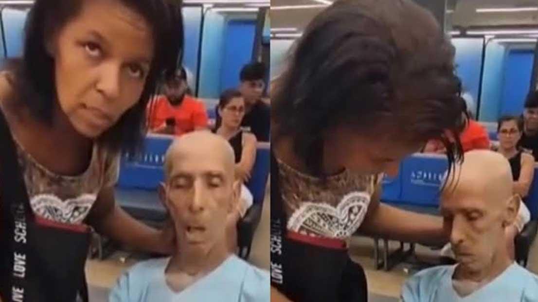 Mulher leva morto em cadeira de rodas para sacar empréstimo de R$ 17 mil e  pede a ele: "Assina" - Bahiasul News