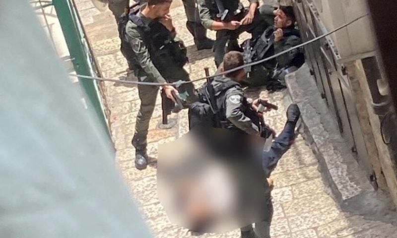 Συναγερμός στην Ιερουσαλήμ: Έπεσε νεκρός Τούρκος που μαχαίρωσε αστυνομικό έξω από ΑΤ