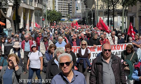 Συγκέντρωση διαμαρτυρίας συνταξιούχων στο Σύνταγμα – Τι διεκδικούν