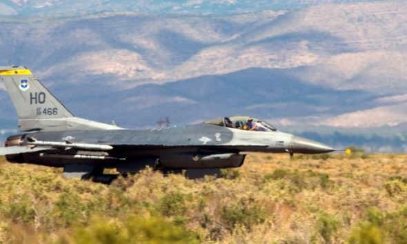 Νέο Μεξικό: Βίντεο ντοκουμέντο από τη συντριβή του μαχητικού F-16
