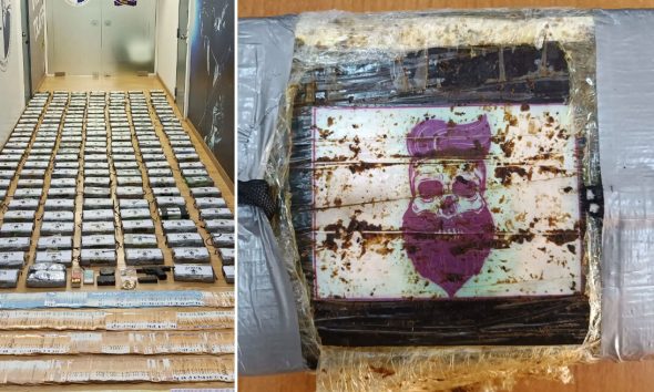 Πειραιάς: Εντοπίστηκαν 210 κιλά κοκαΐνης σε κοντέινερ με γαρίδες – Ο 48χρονος αρχηγός και τα 5 εκατ. ευρώ έσοδα