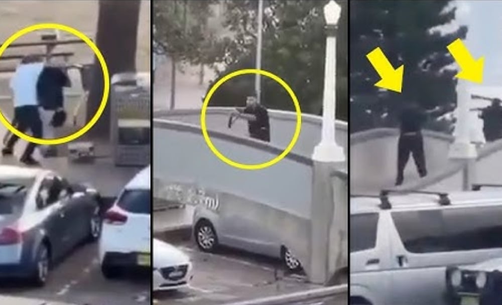 Μουσουλμάνος φοιτητής από το Πακιστάν ο ένας δράστης του αιματοκυλίσματος στο Σίδνεϊ – Η στιγμή που Αυστραλός πολίτης τον αφοπλίζει