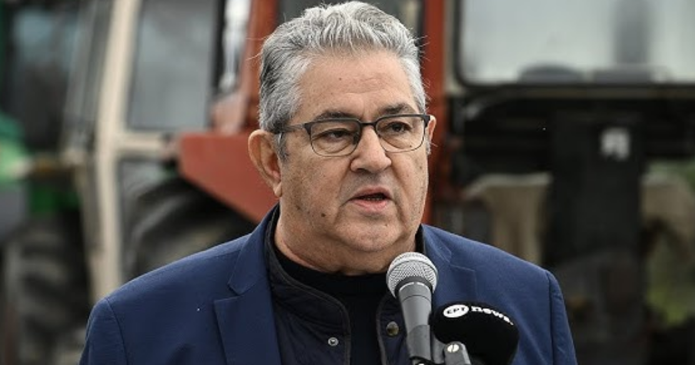 Κουτσούμπας ΚΚΕ: “Δεν θα υπάρξει τμήμα της κοινωνίας να βγει απέναντι στους αγρότες”