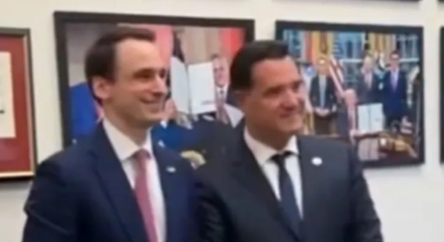 Στον Λευκό Οίκο ο Άδωνις Γεωργιάδης: Συναντήθηκε με τον ομογενή σύμβουλο του Τραμπ για την τεχνολογία