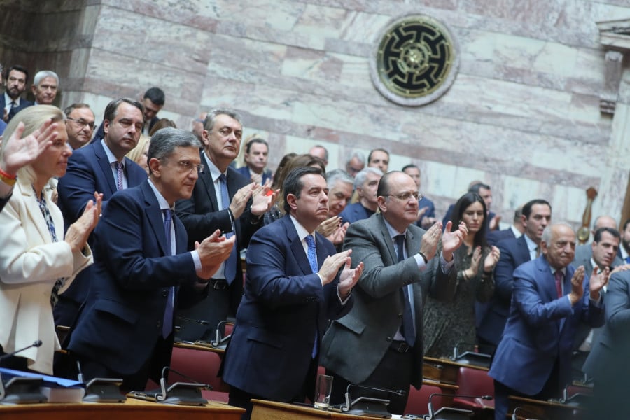 ΣΥΝΕΔΡΙΑΣΗ ΤΗΣ ΚΟΙΝΟΒΟΥΛΕΥΤΙΚΗΣ ΟΜΑΔΑΣ ΤΗΣ ΝΕΑΣ ΔΗΜΟΚΡΑΤΙΑΣ